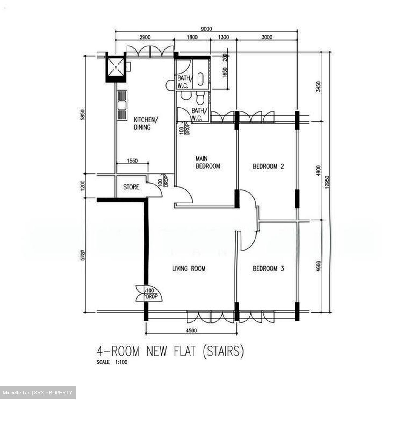 Blk 307 Chuan Village (Serangoon), HDB 4 Rooms #607698451